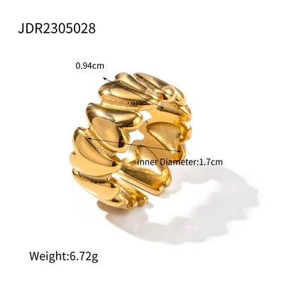 Goldene Statement-Ringe – Vielfalt in Design und Eleganz