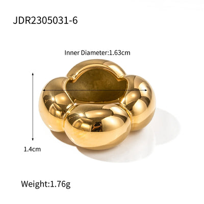 Goldene Statement-Ringe – Vielfalt in Design und Eleganz