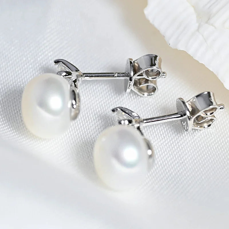 Luxus Moissanit Perlen Schmuckset