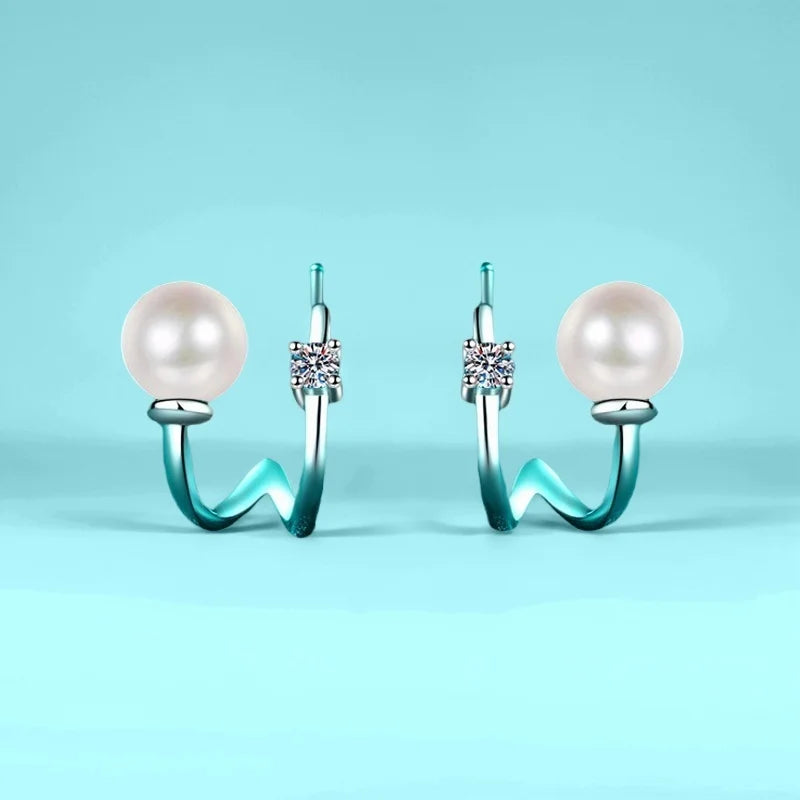 Luxuriöse Minimalistische Ohrstecker – 925er Silber