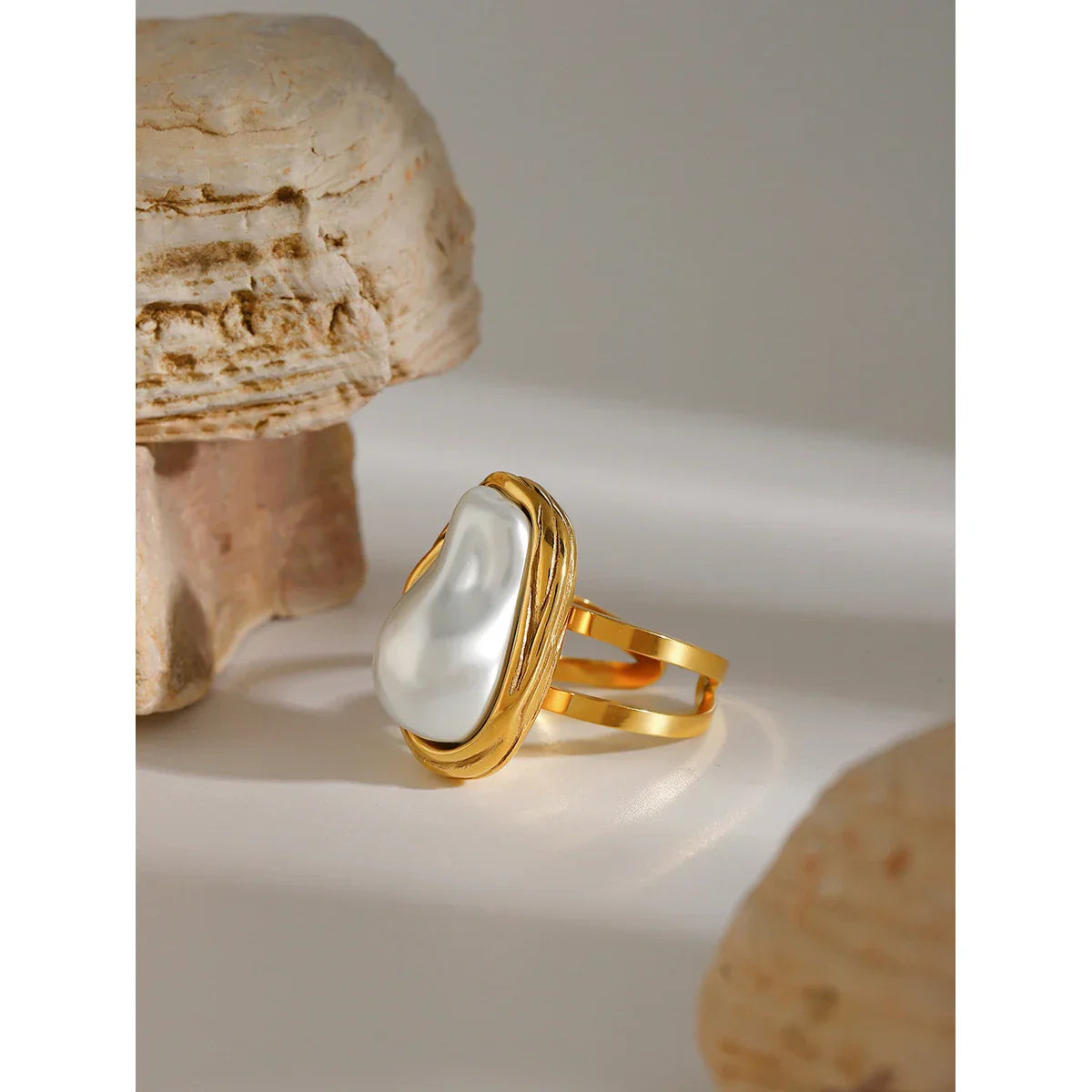 Goldene Statement-Ringe – Vielfalt in Design und Eleganz