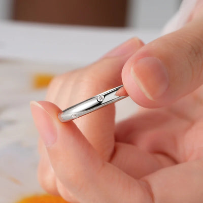 Moissanit-Ring – Zertifiziertes 925er Sterlingsilber