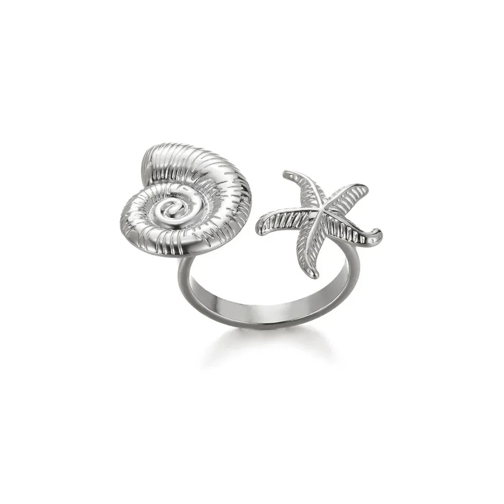 Goldene Statement-Ringe – Naturinspirierte Eleganz