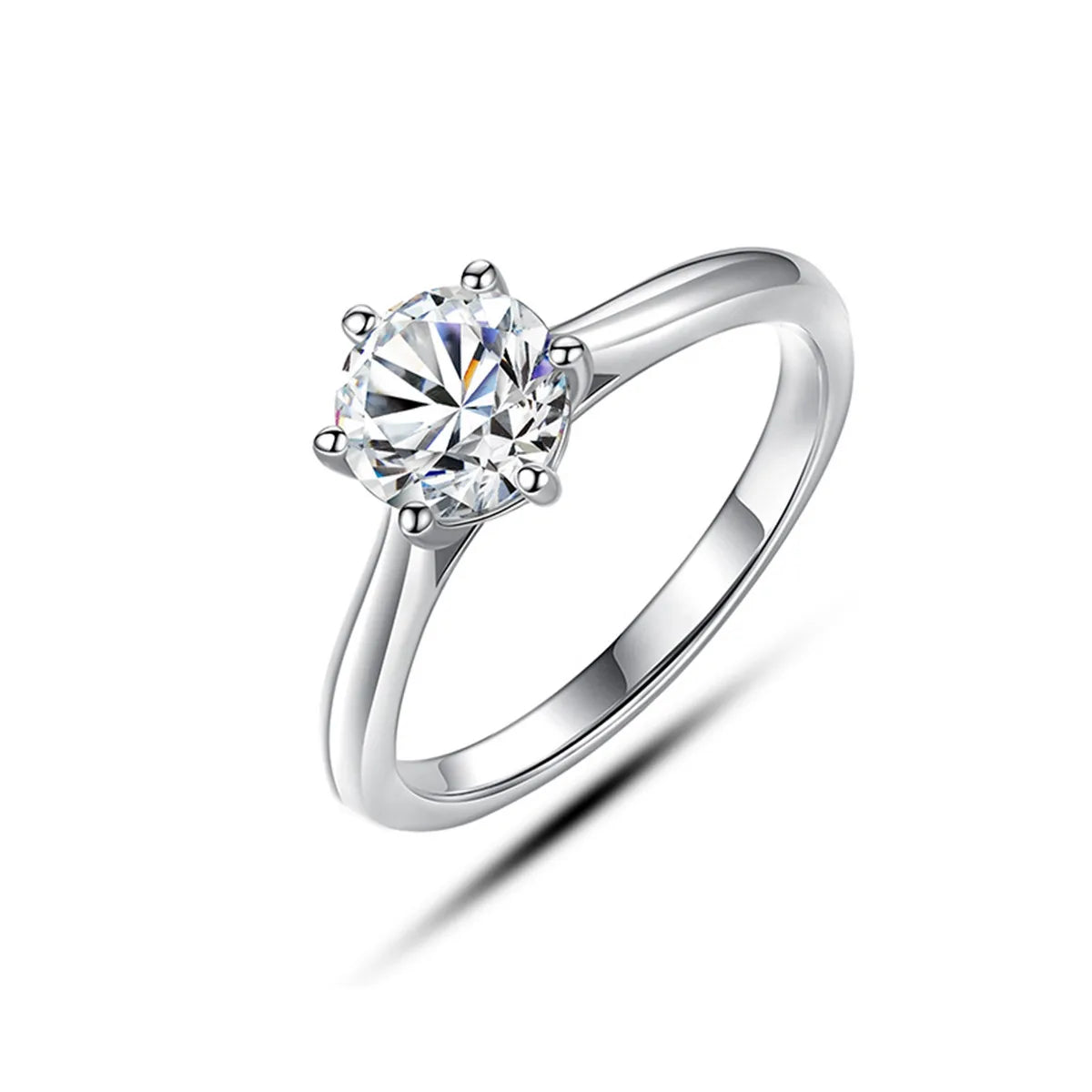 Luxus-Moissanit-Ring