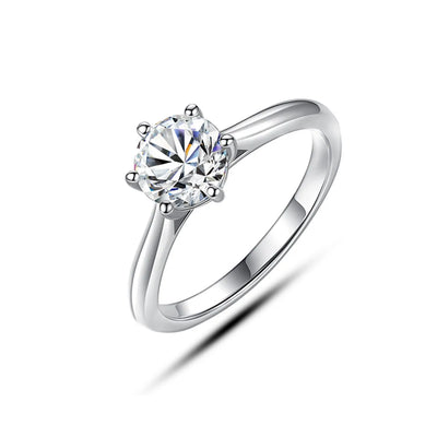 Luxus-Moissanit-Ring